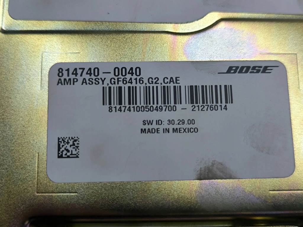 фото №8, Porsche taycan 9j1 2021 підсилювач аудіо