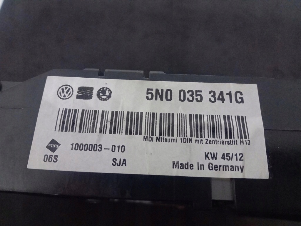 фото №8, Модуль интерфейс media in vw passat b7 5n0035341g