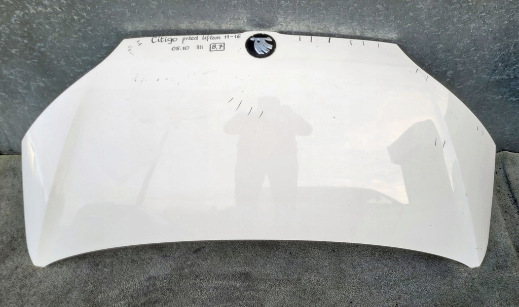 фото №1, Капот skoda citigo przed liftem 2011-16