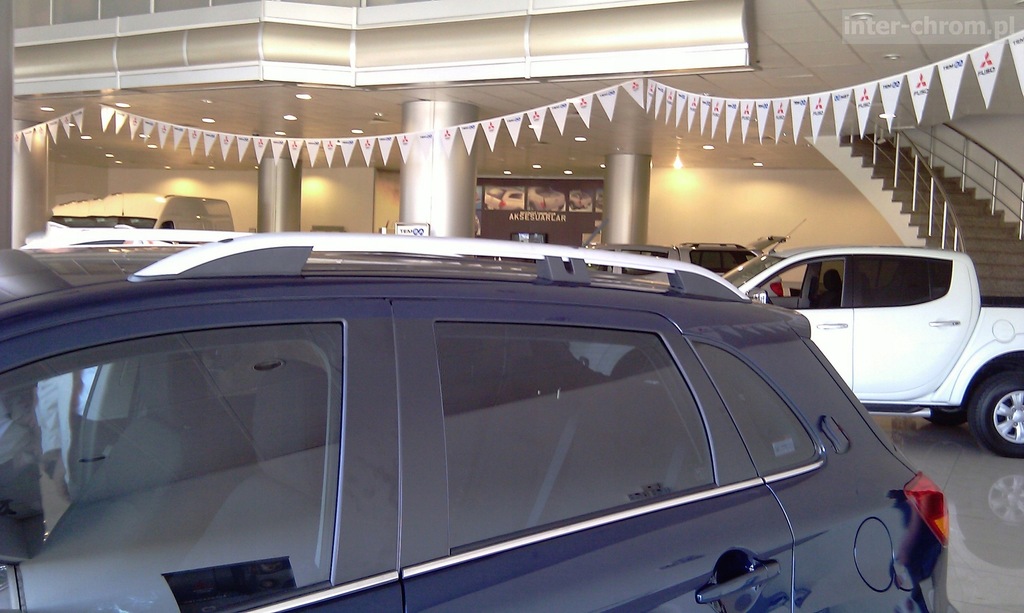 фото №8, Mitsubishi asx 2016 - 2019 рейлинги кровельные багажник mocne прочные nowe