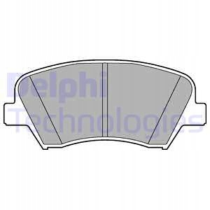 фото №2, Delphi lp2293 набор тормозных колодок тормозных, тормоза дисковые