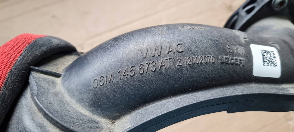 фото №8, S4 b9 8w a4 шланг труба wąż интеркулер 3.0 tfsi 06m145673at s5 8w