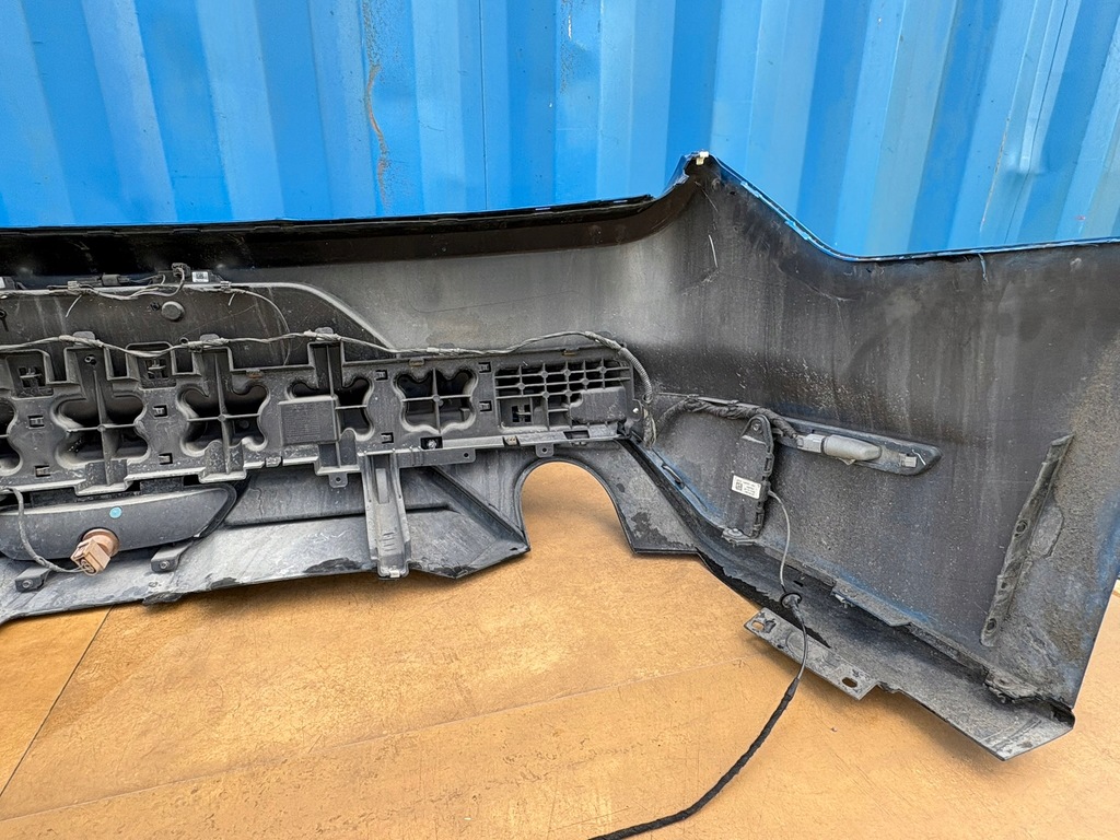 фото №11, Mustang vi lift бампер задний задняя kompletny 2019- velocity blue металлик e7