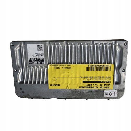 фото №1, Бортовой компьютер блок управления двигателя lexus rc is iii 2.5