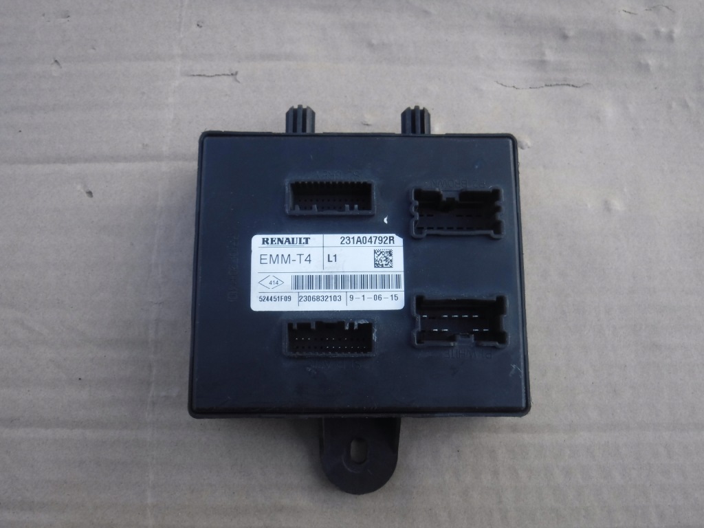 фото №2, Модуль emmt4 renault clio iv 231a04792r
