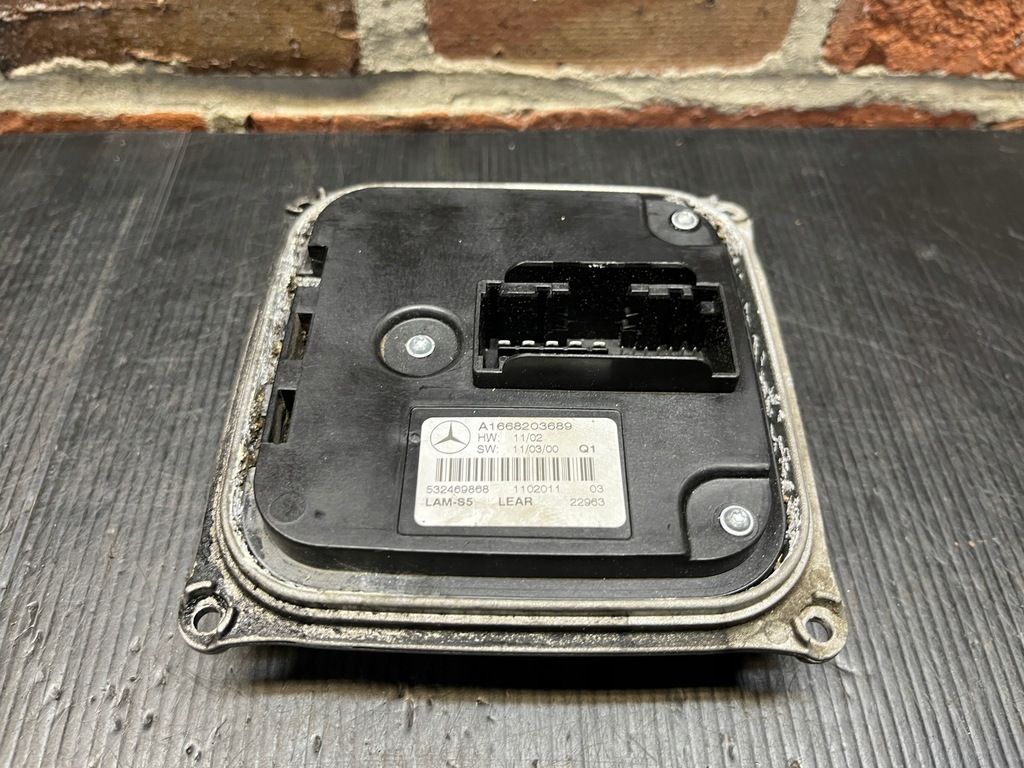 фото №1, Mercedes w166 преобразователь led a1668203689