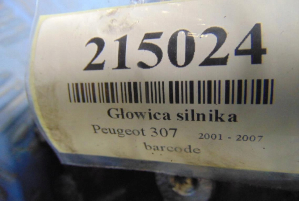 Peugeot 307 1.4hdi головка двигуна 9643477110 Недорого