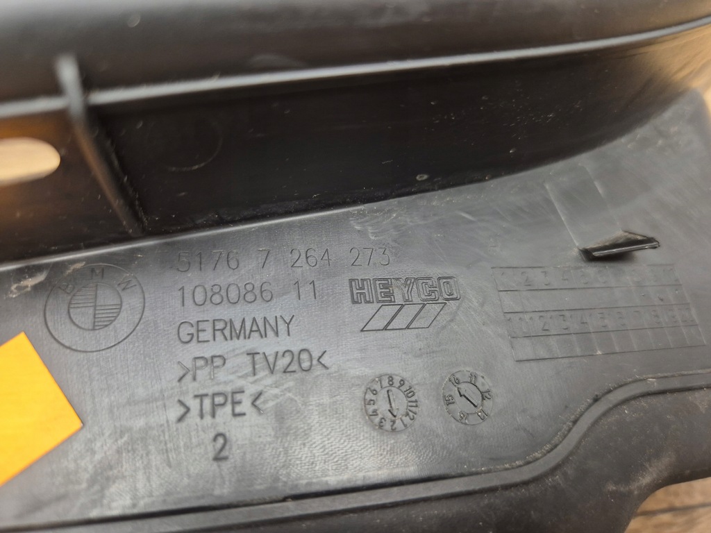 фото №8, Bmw f30 f31 f32 f33 f36 прокладка крыла перед передняя левая 7264273