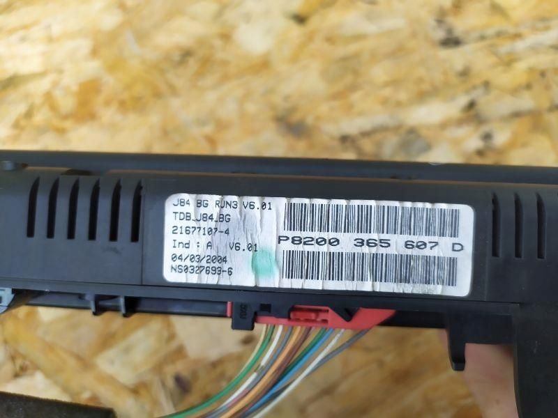 фото №4, Лічильник eu прилади спідометр renault scenic ii 2 8200365607d