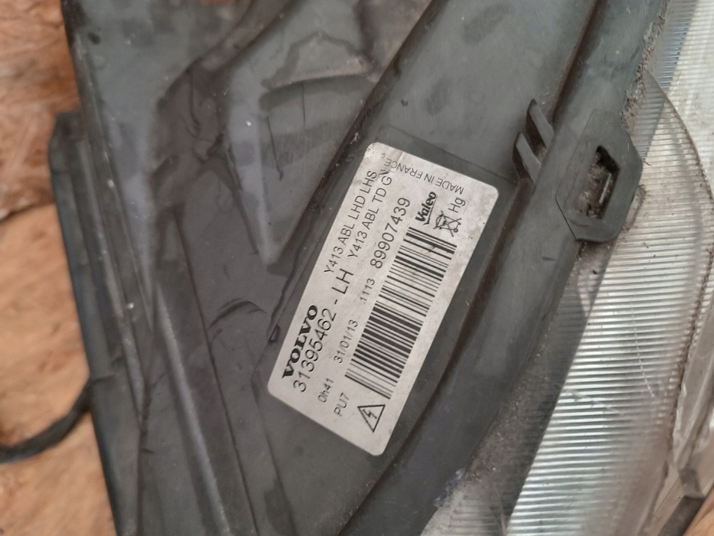 фото №9, Лампа левый перед eu ксенон volvo xc60 i 31395462