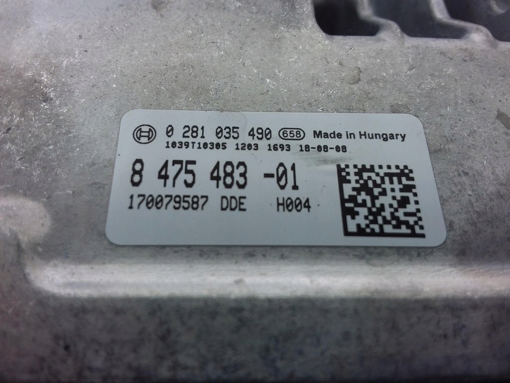 фото №6, Bmw x3 g01 x4 g02 20dx b47 бортовий комп'ютер ecu 8475483