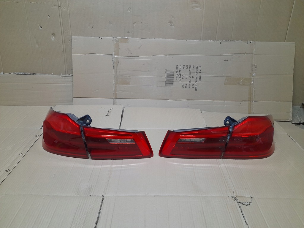 фото №1, Лампы задняя led kpl bmw 5 g30 europa