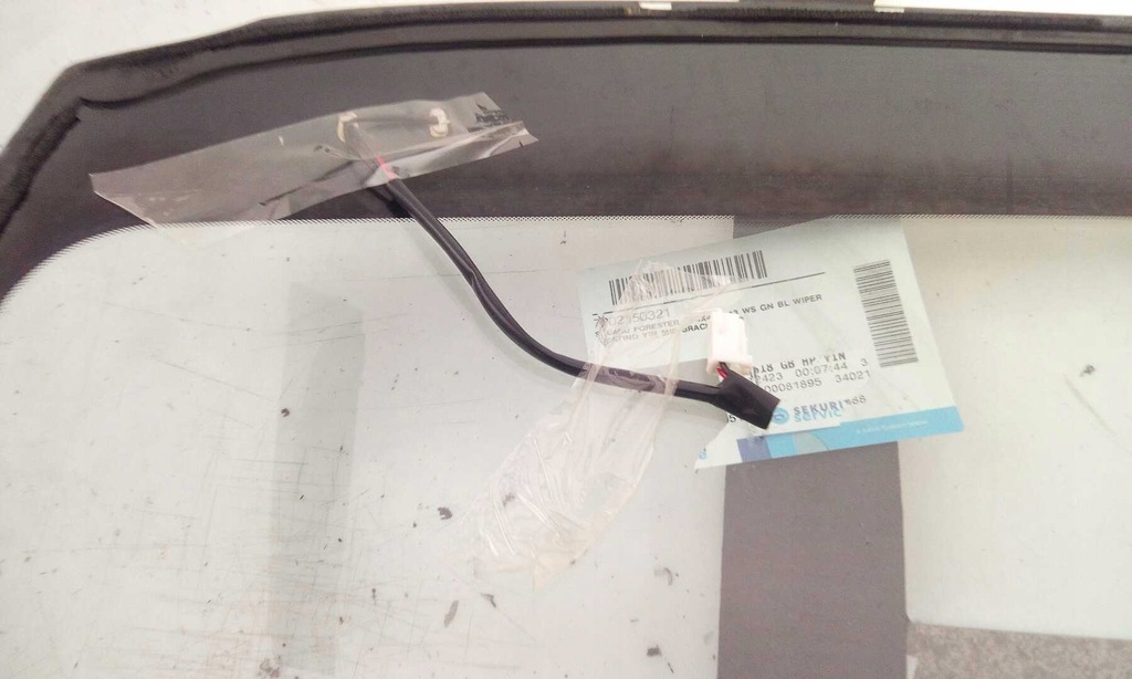 фото №7, Стекло лобовое передняя subaru forester iii 2008-2013 подогрев оригинальная