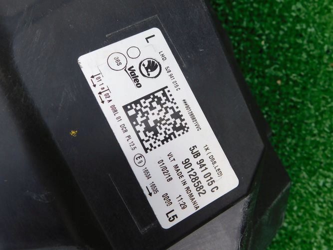 фото №5, Skoda rapid bi ксенон led фара левый