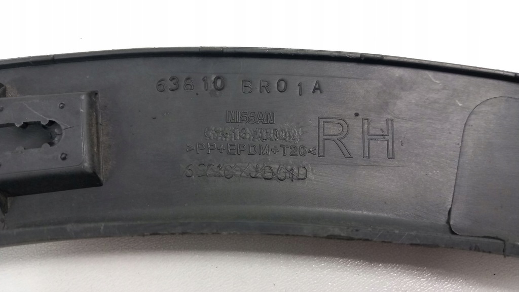 фото №8, Nissan qashqai j10 lift молдинг крыла перед правый 63810 br01a