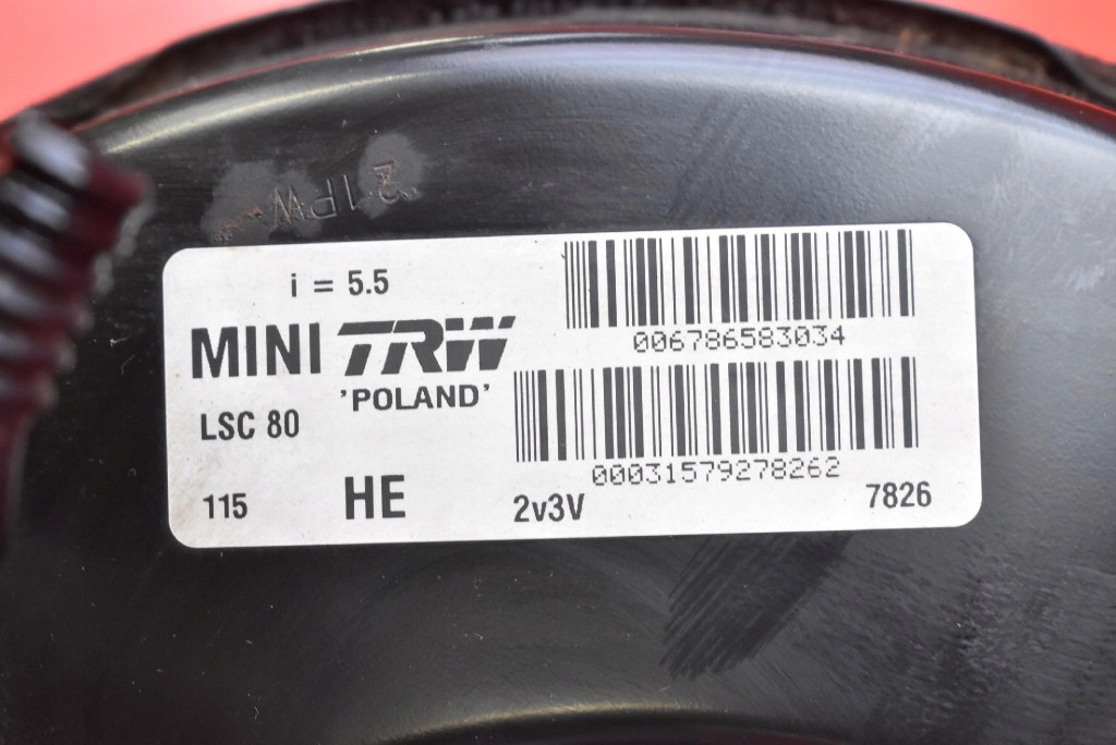 Підсилювач гальм насос гальмівна lsc80 eu mini cooper r55 1.6 t 211 km 10-14 Недорого