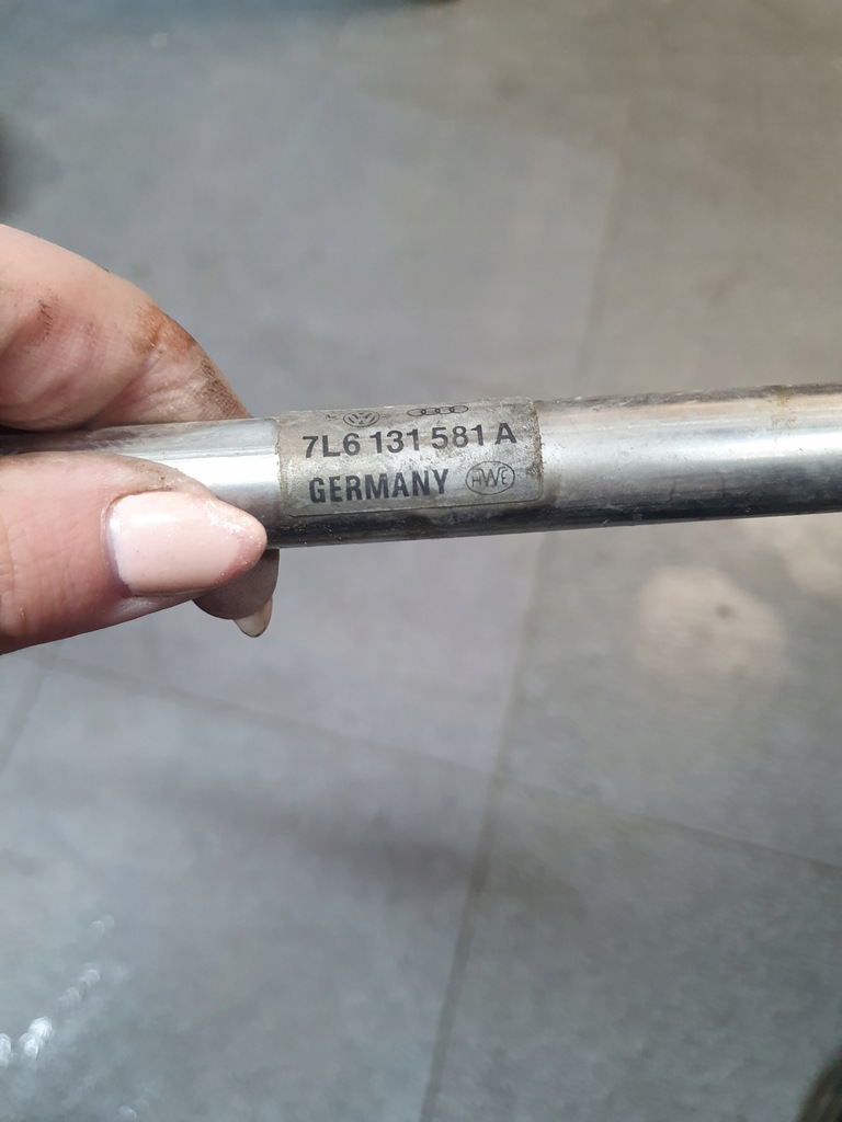 фото №1, Шланг трубка egr vw touareg 7l6131581a