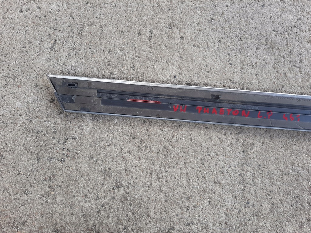 фото №8, Vw phaeton молдинг дверь левый перед 3d0853073g