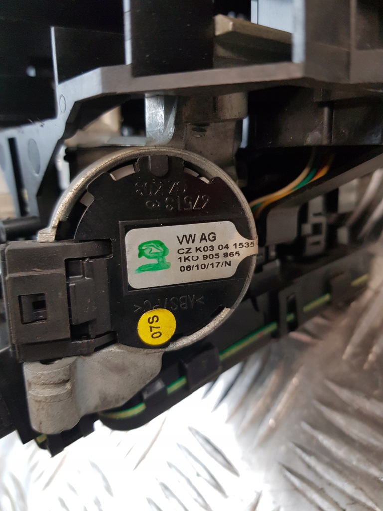 фото №11, Перемикач комбінований 1k5953503ab + замок запалювання ключі vw caddy 05r-