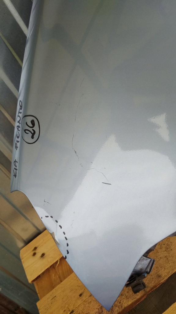 фото №7, Крыло левый перед kia picanto i 04-08