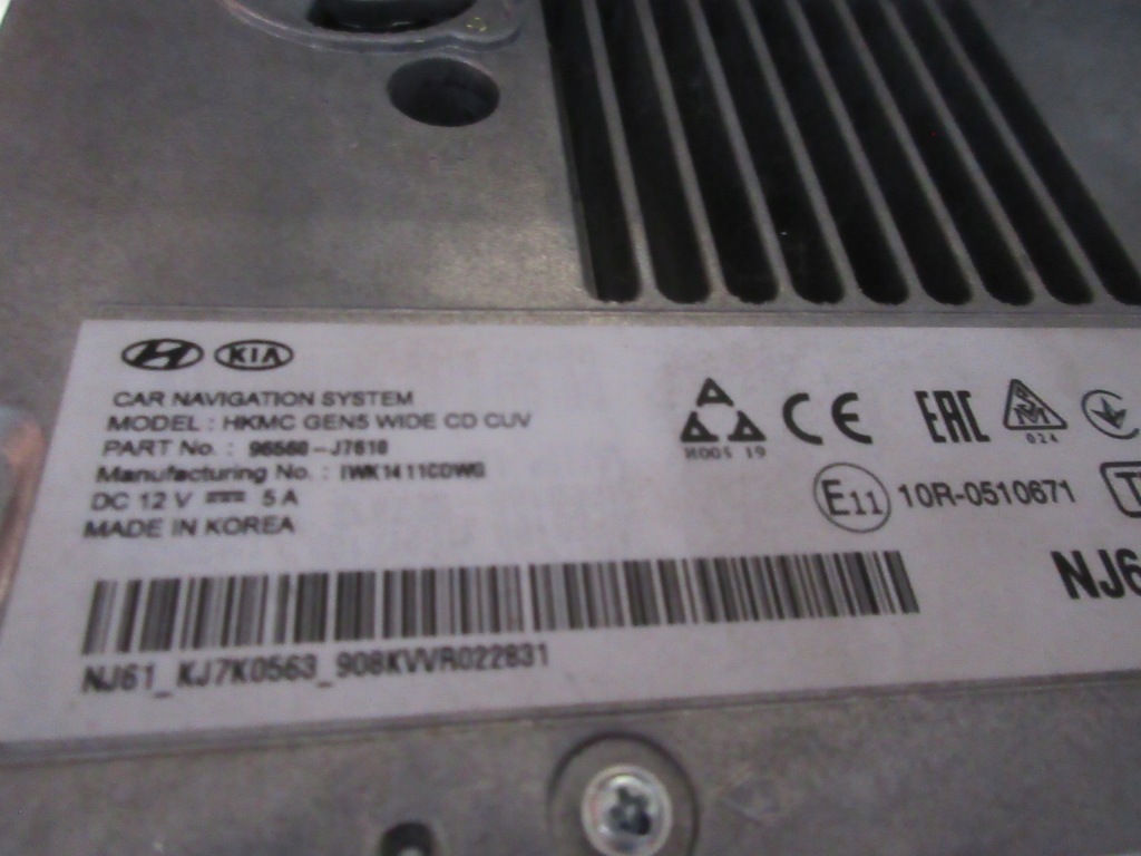 фото №5, Kia proceed радіо навігація екран 96560-j7610