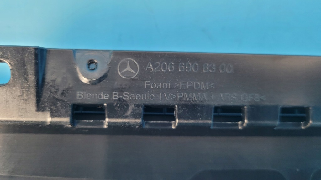 фото №16, Mercedes-benz c s206 outer left середня стійка trim молдинг a2066906300 original
