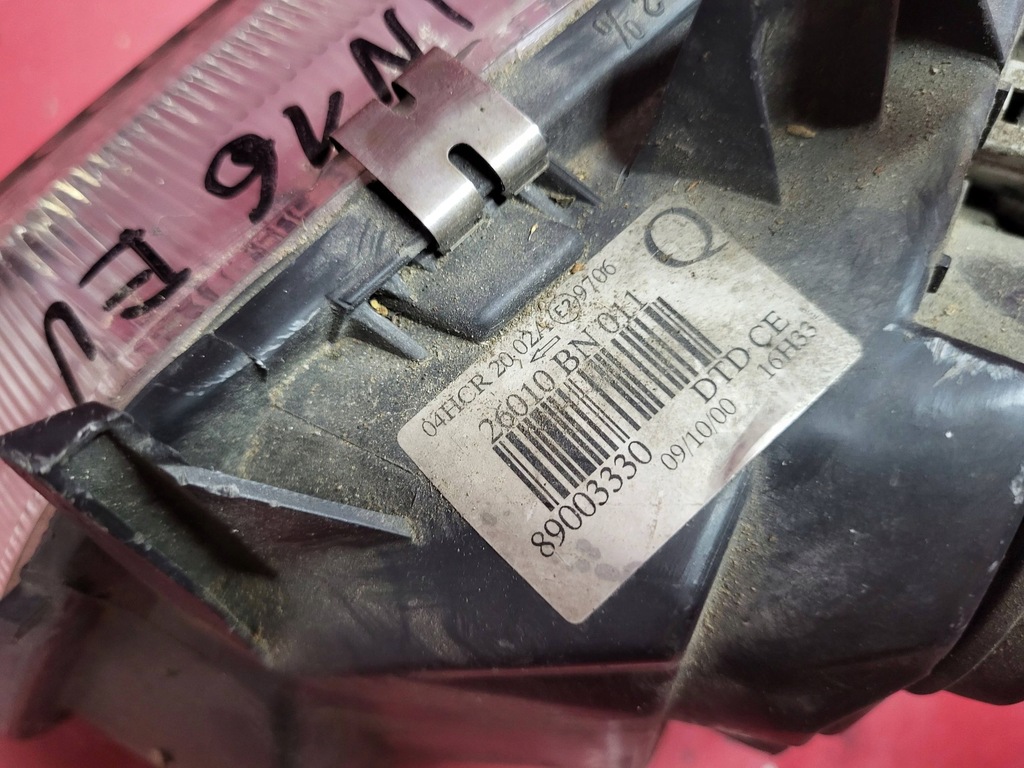 фото №7, La340 nissan almera n16 89003330 лампа передня правий перед