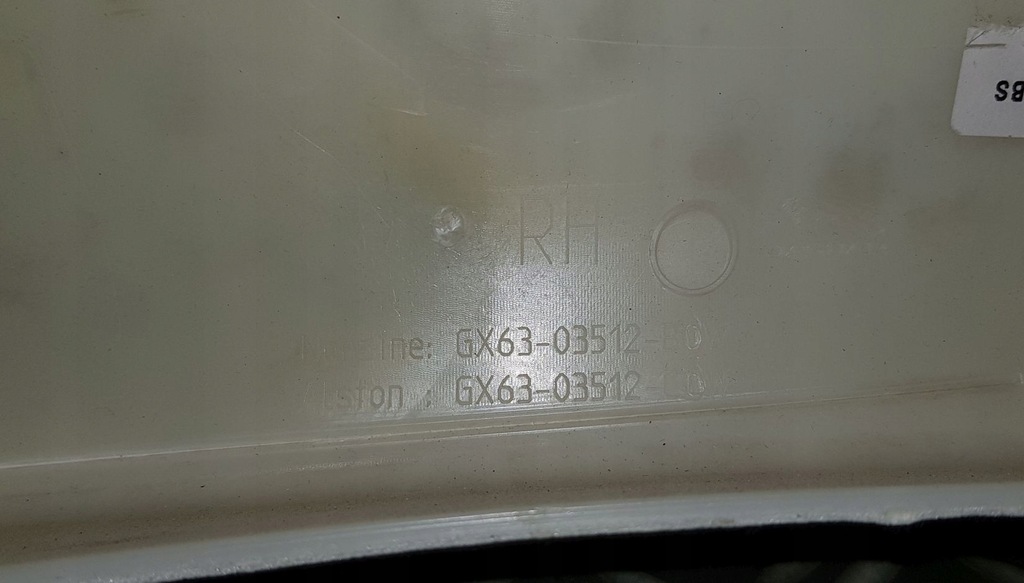 фото №9, Jaguar xf x260 r sport захист права обшивка стійка a правий перед alcantara