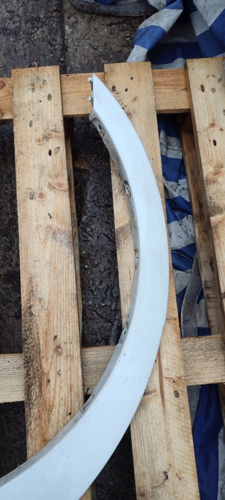 фото №7, Накладка молдинг крыла перед правая правый bmw x3 e83 a300 alpinweiss