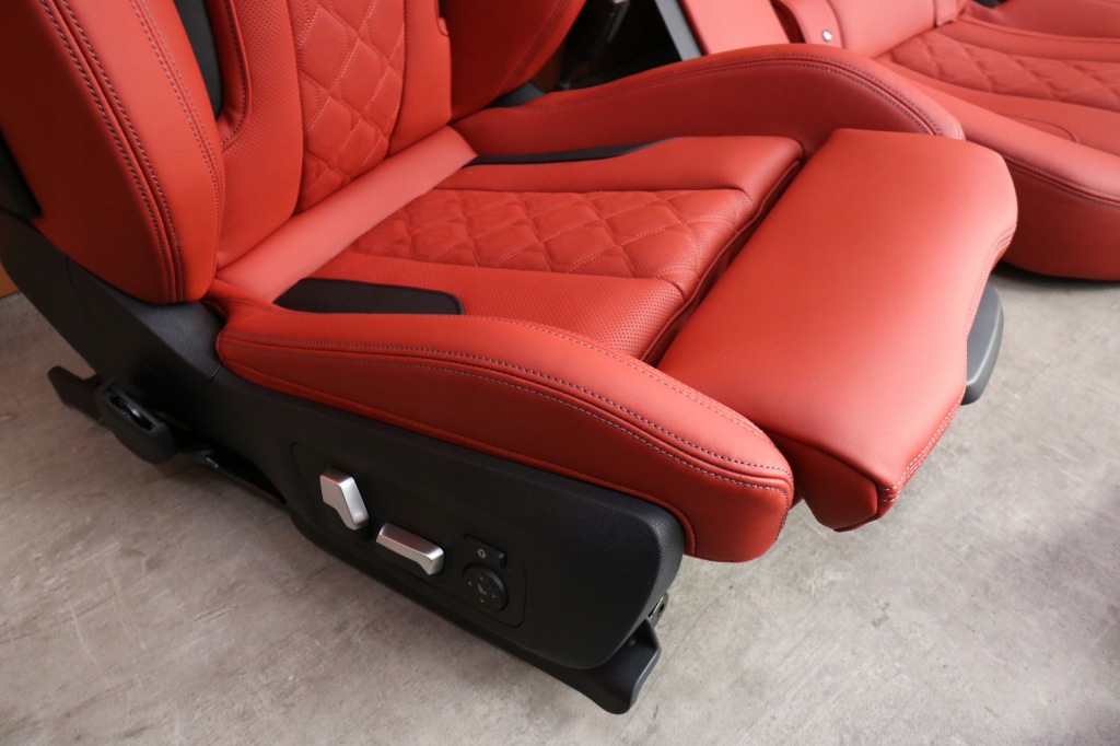 фото №9, Bmw m8 f93 g16 салон сиденья заднее сиденье обшивки вентиляция подогрев sakhir orange