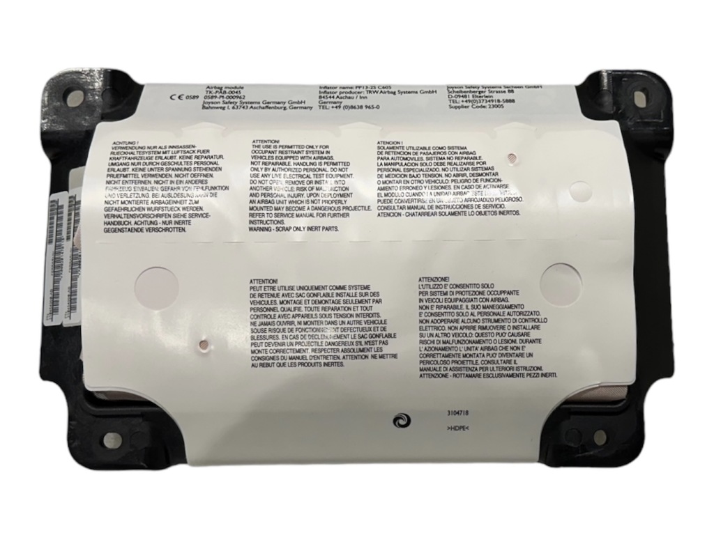 фото №1, Ferrari подушка безопасности подушка пассажир 89207500