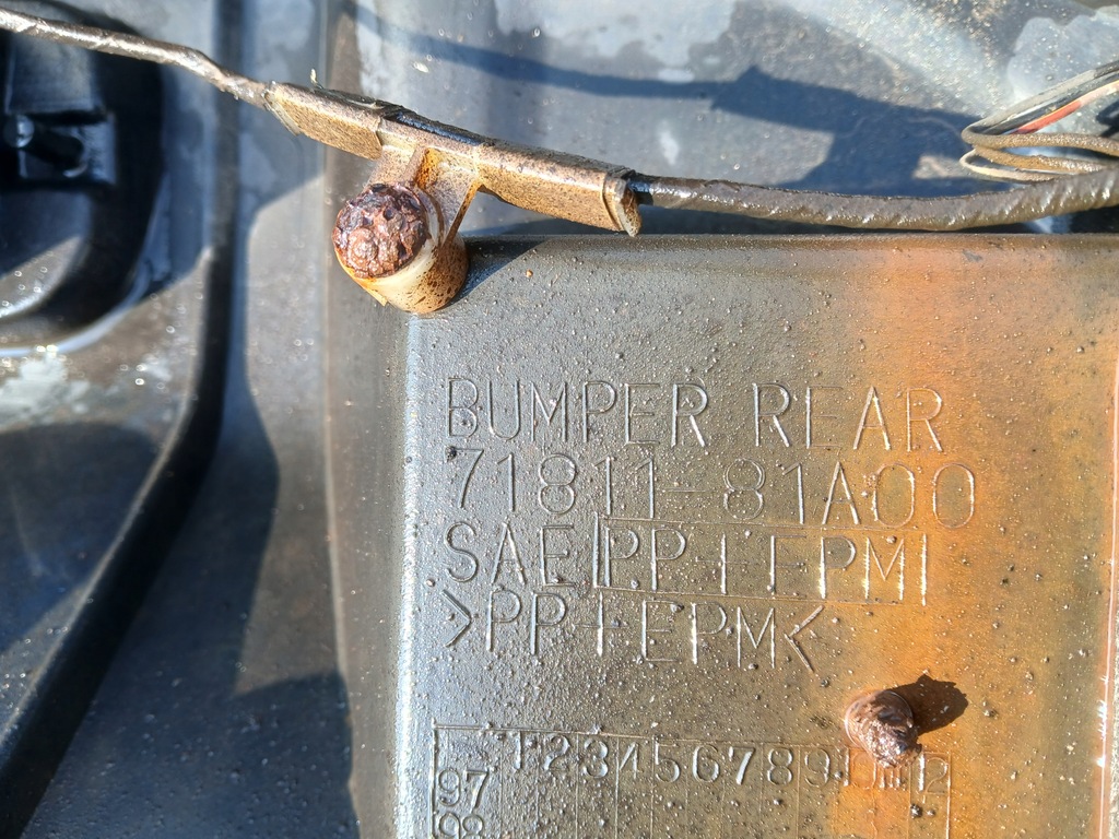 фото №8, Suzuki jimny бампер задняя