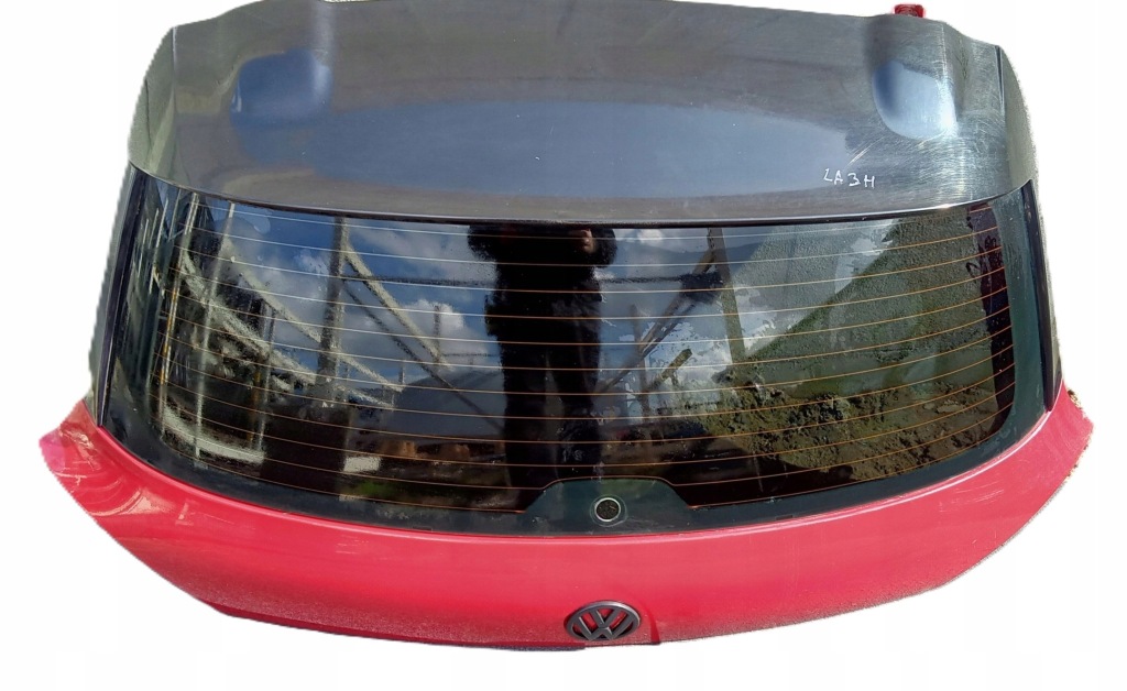 фото №1, Крышка багажника багажника vw scirocco czerwona la3h