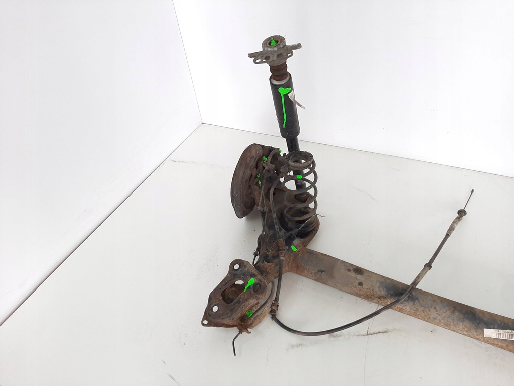 фото №9, Fiat grande punto 1.9d 3d 06r балка подвеска задняя тормозные диски kpl