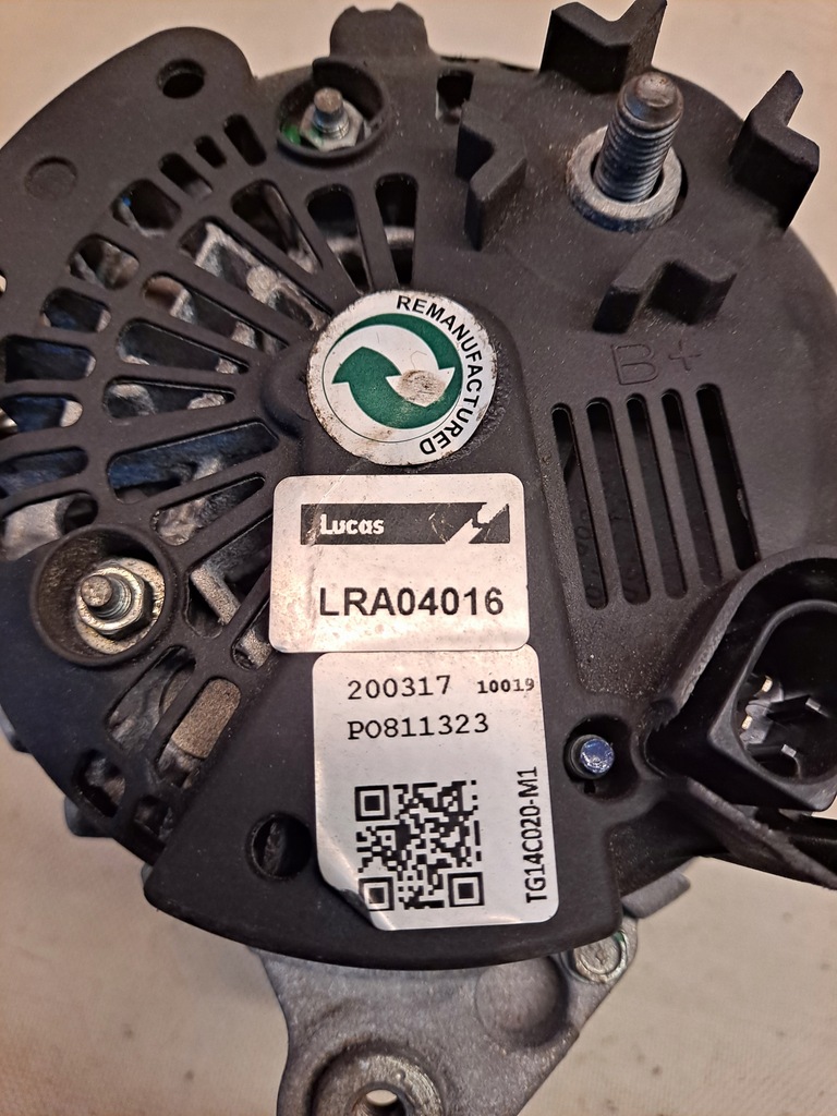 фото №6, Генератор lra04016 skoda rapid 1,6 tdi