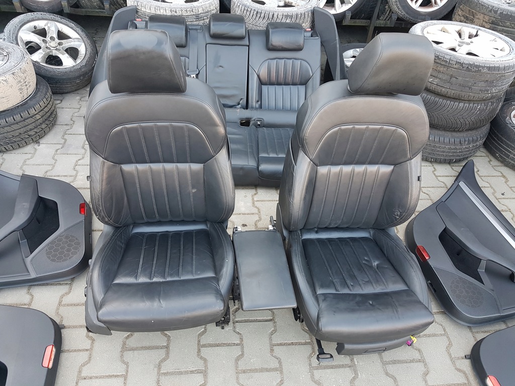 фото №5, Skoda superb 3 iii 15r- sedan сиденья кожаный заднее сиденье