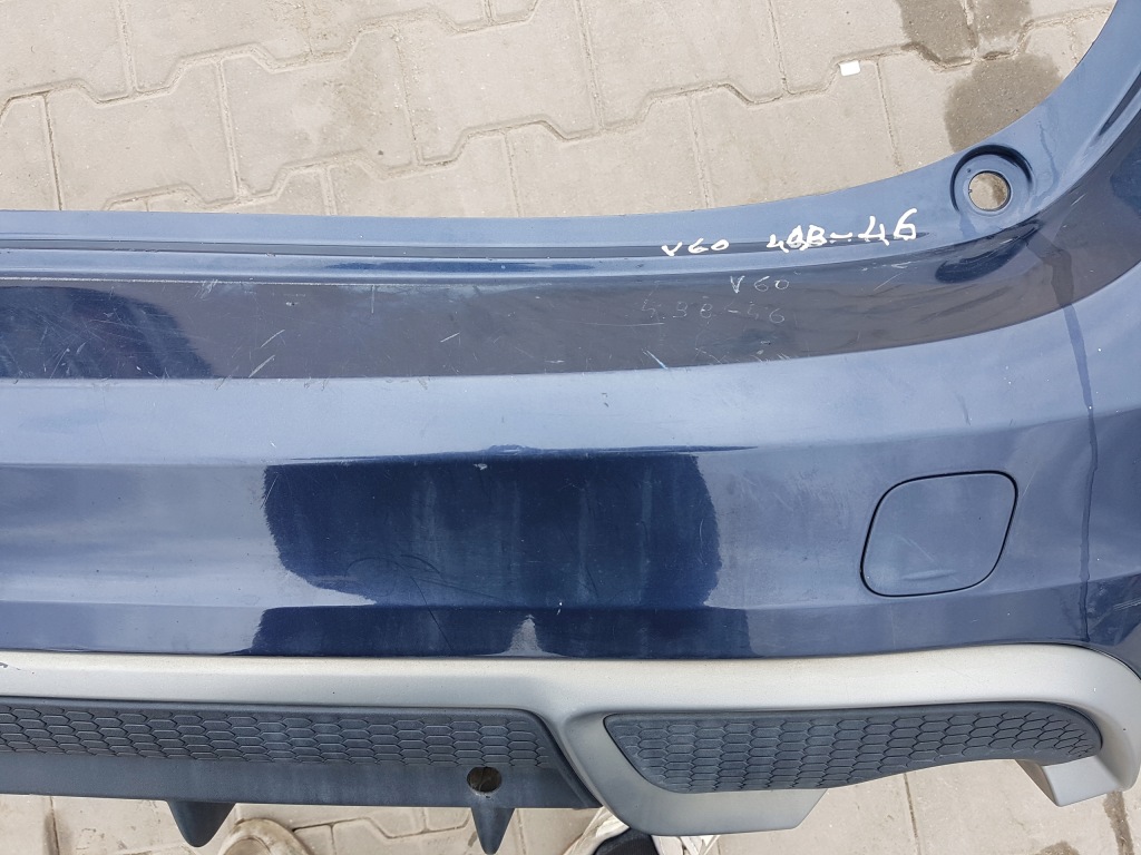 фото №10, Volvo v60 10-13r r-design бампер задняя задний 498-46