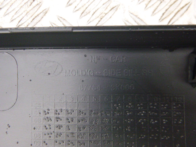 фото №5, Hyundai sonata iv 05-09 молдинг порог правая nowa