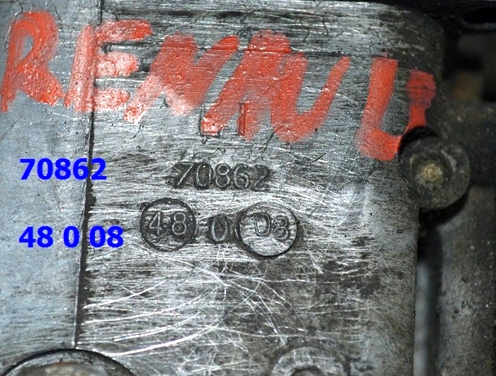 Renault карбюратор solex 70862 12780 ren 561 Оригінал