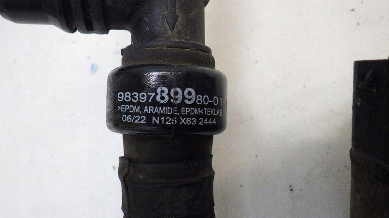 фото №8, Wąż труба wody помпа citroen c5 aircross 1.6 гибрид 9839789980