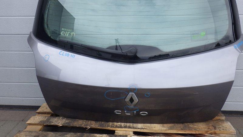 фото №5, Кришка багажника багажника задня скло renault clio iii