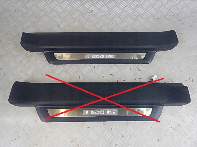Lexus rx rx450 rx350 3 молдинг на поріг перед Оригінал