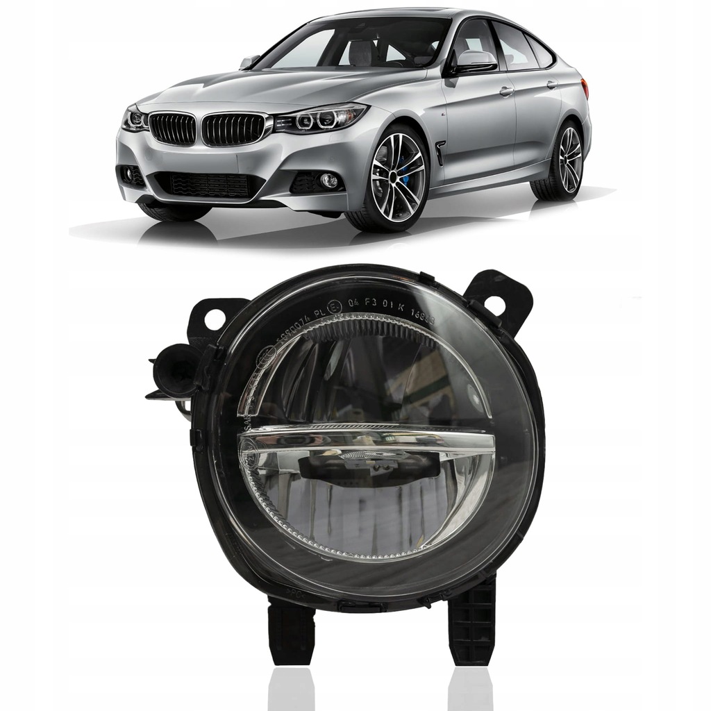 фото №1, Bmw seria 3 f34 2013-2020 левый противотуманная фара led