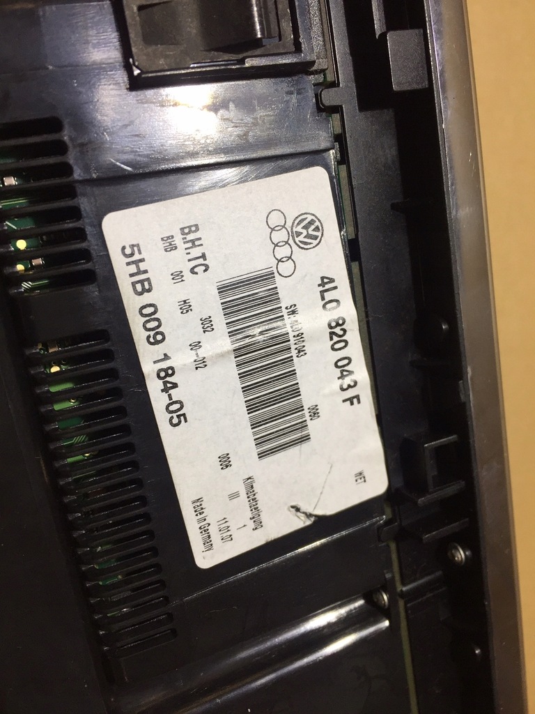 фото №13, Audi q7 4l панель кондиционера обдув 4l0820043f