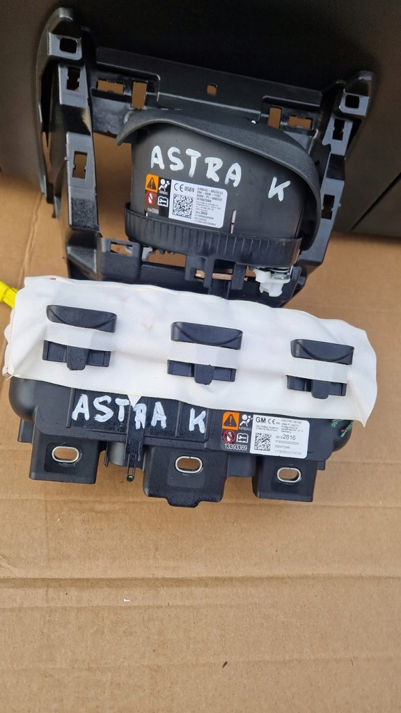 фото №8, Opel astra k v консоль подушка безопасности приборная панель приборная панель оригинал 2015 2021