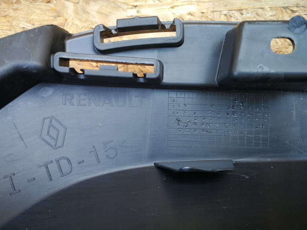 фото №10, Renault clio v 5 19- диффузор накладка бампера задняя pdc 850b20466r