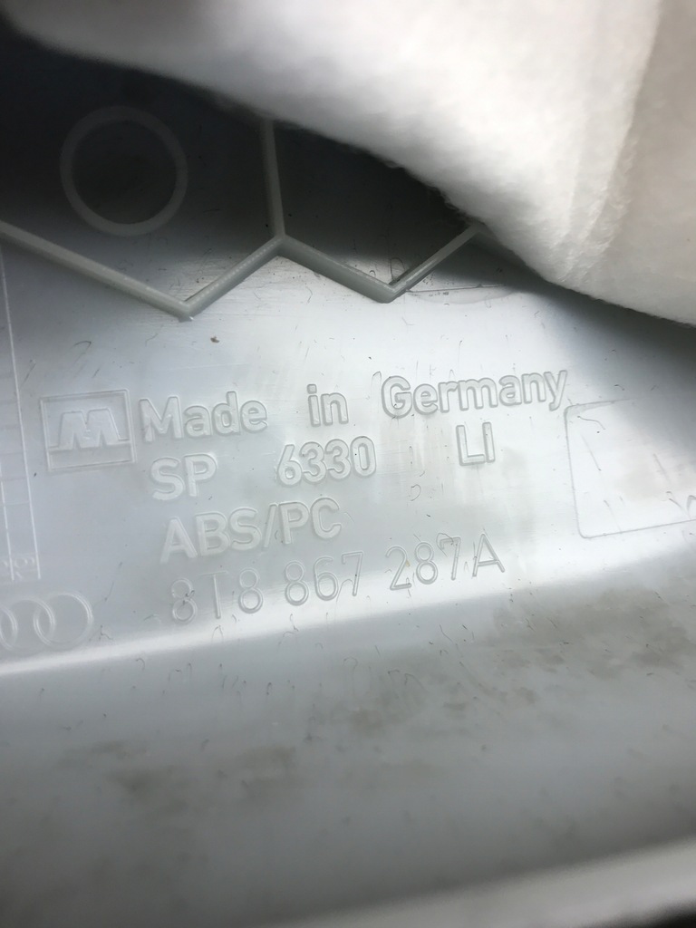 фото №5, Захист стійка лівий задня audi a5 sportback s-line