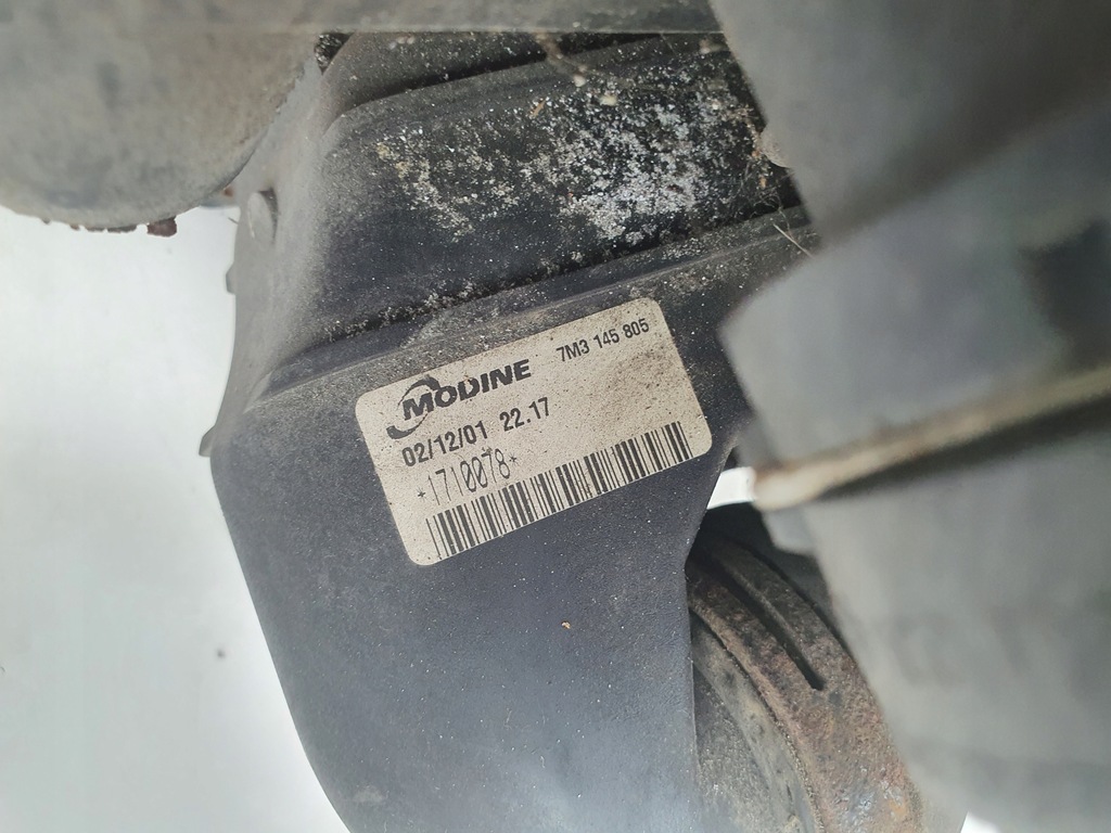 фото №13, Вентилятор комплект радиатор galaxy mk1 1.9 tdi