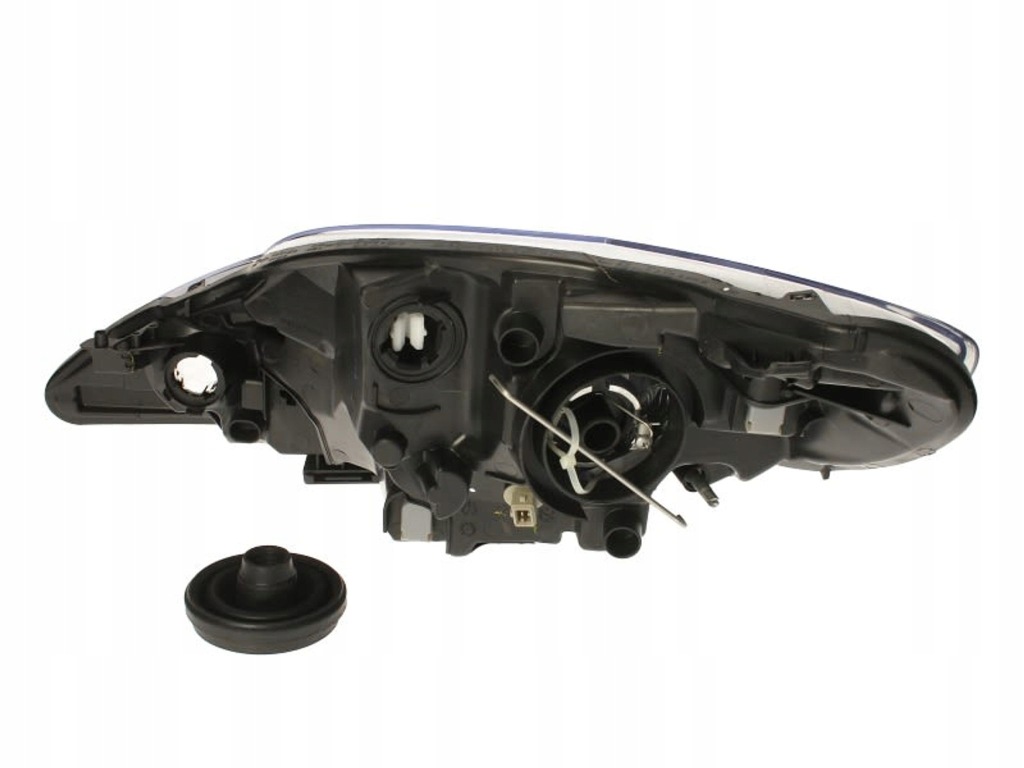 фото №1, Фара p h4, электрический, bez двигателя, цвет вкладыш: хромированный