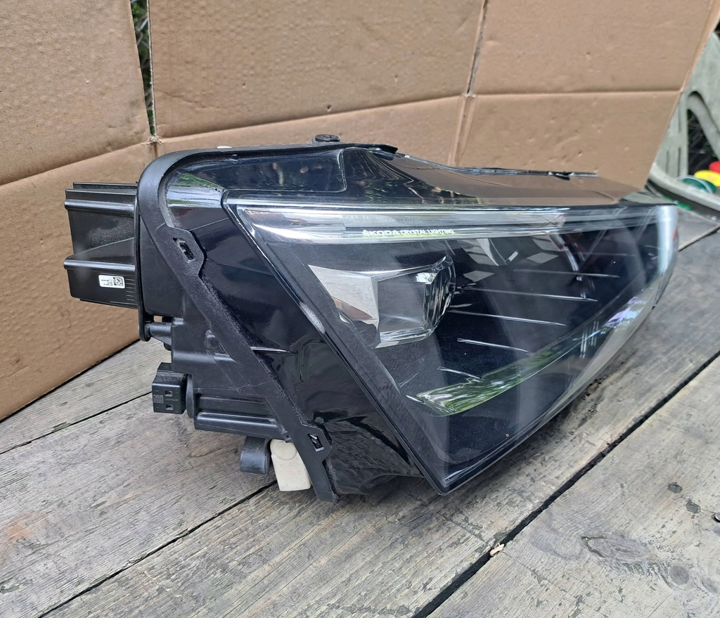 фото №12, Skoda scala фара правый full led